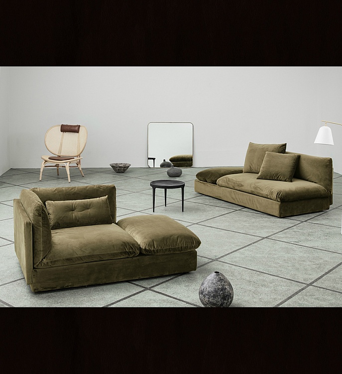 Модульный диван Macchiato Sofa фабрики NORR11 Фото N2